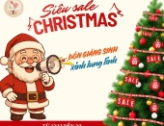 CHRISTMAS SALE – ĐÓN GIÁNG SINH- ĐẸP LUNG LINH CÙNG THẨM MỸ VIỆN TRÚC MAI