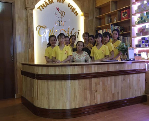Không gian thẩm mỹ viện Trúc Mai