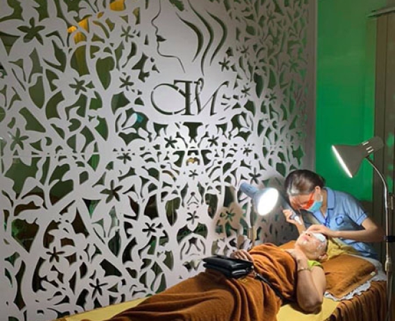 Không gian thẩm mỹ viện Trúc Mai