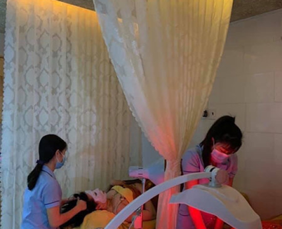 Không gian thẩm mỹ viện Trúc Mai