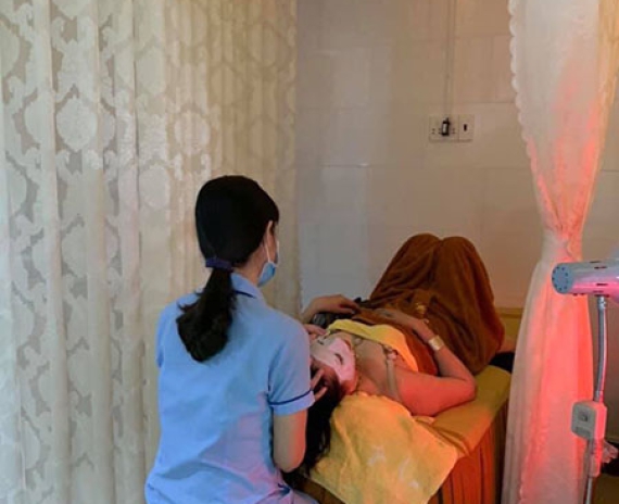 Không gian thẩm mỹ viện Trúc Mai